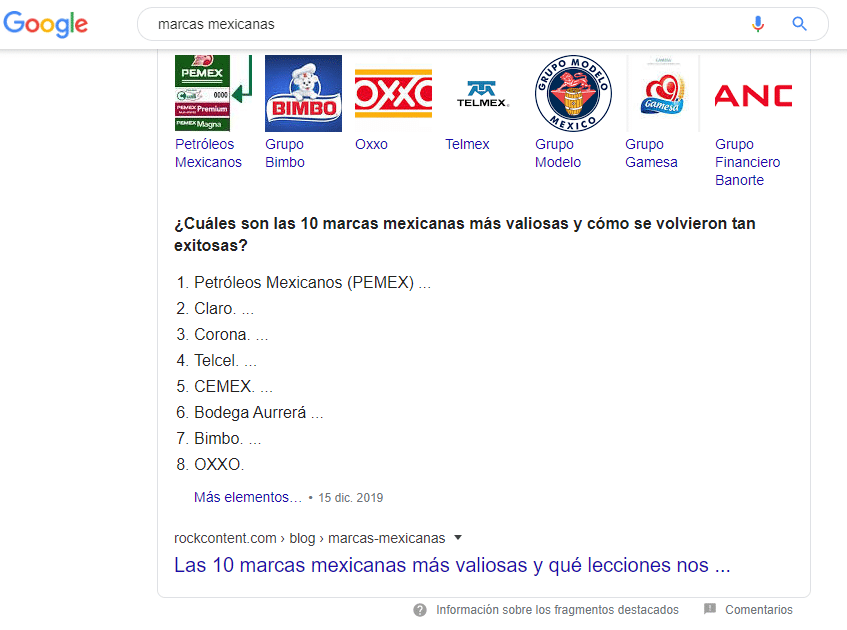 Exemplo de post focado em um país