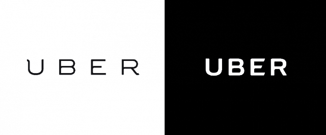 Tipografia: Uber