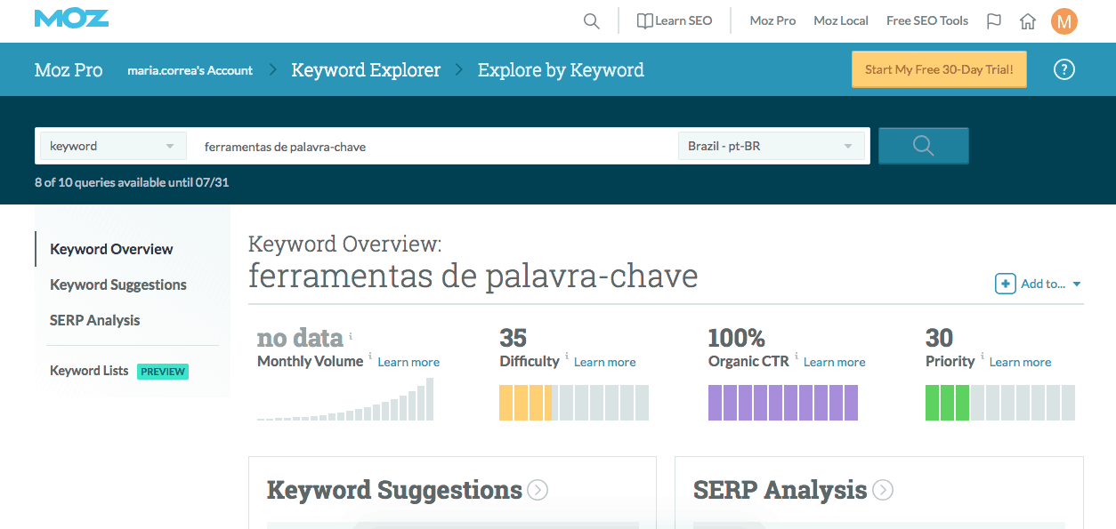 tutorial moz keyword explorer (2)