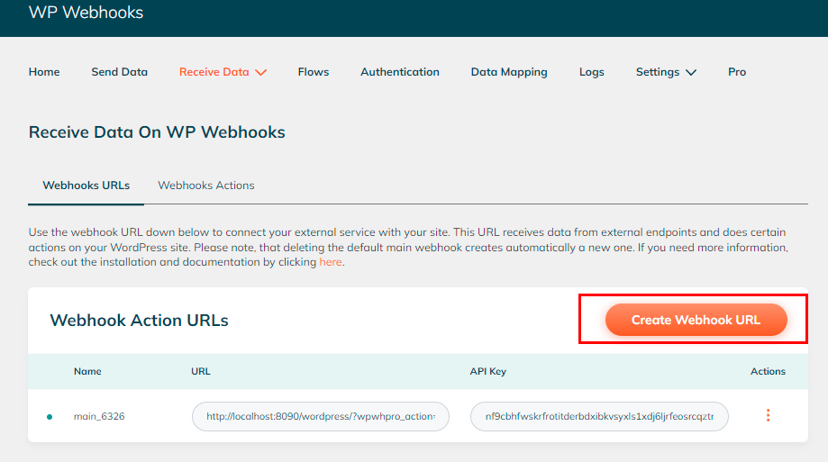 Webhook para receber dados no WordPress 