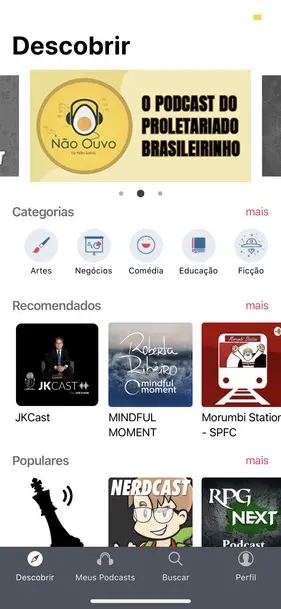 Podcasts no Wecast