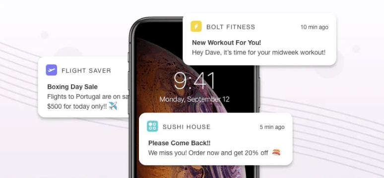 push notifications types