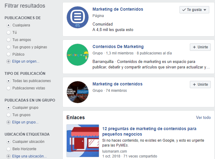 motores de búsqueda