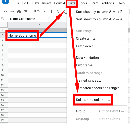 google sheets