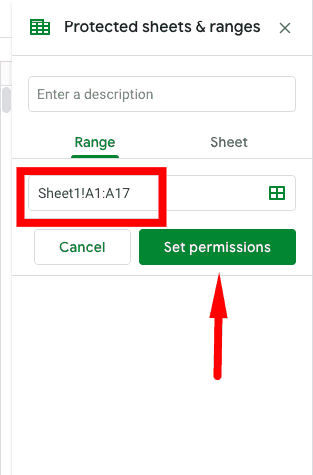 google sheets