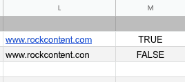 google sheets