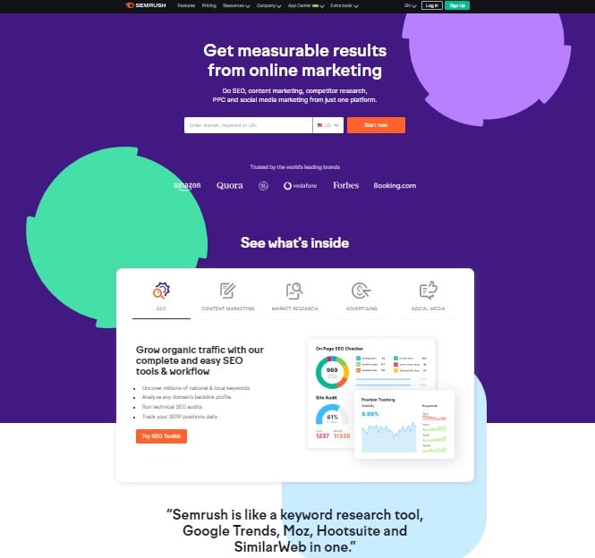 melhores landing pages