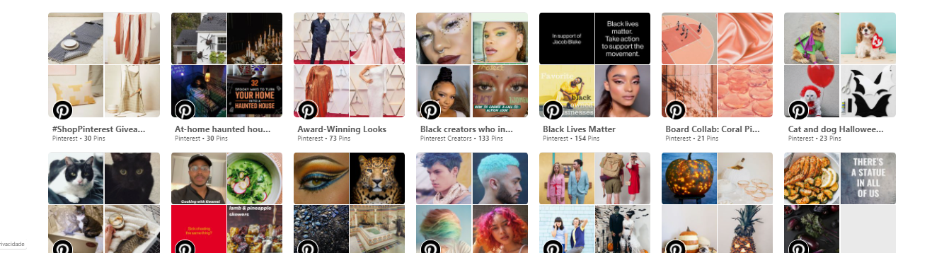 pinterest board