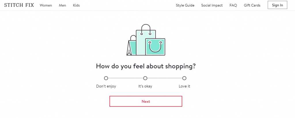 stitch fix interactive quiz