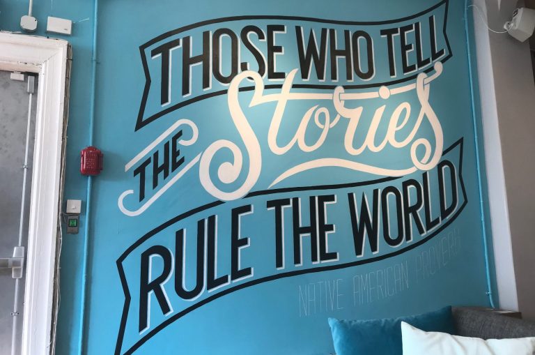 Those who tell the stories rule the world.