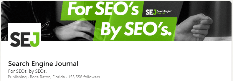 SEJ banner