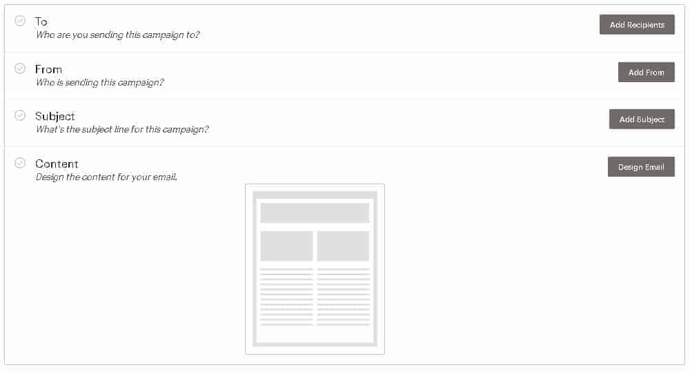 envio de campanha