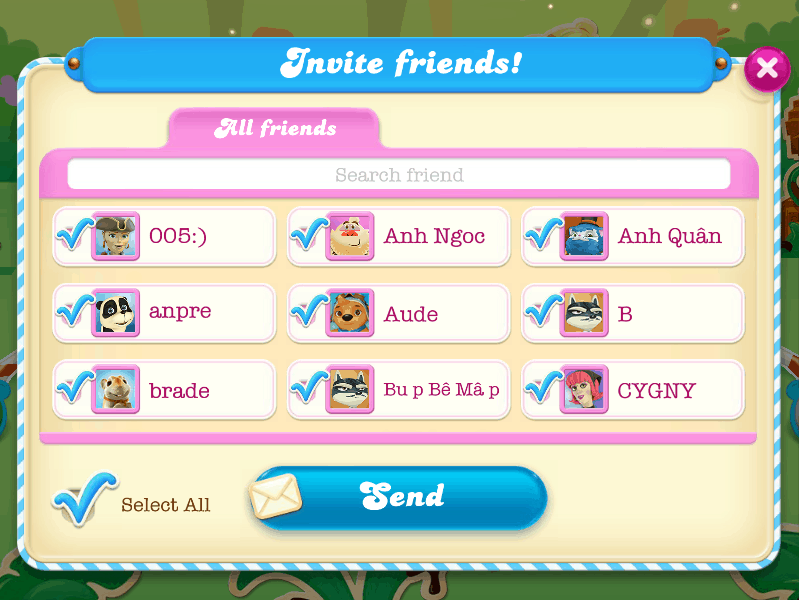 exemplo candy crush