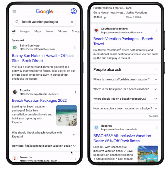 Google AdSense dashboard for search monetization