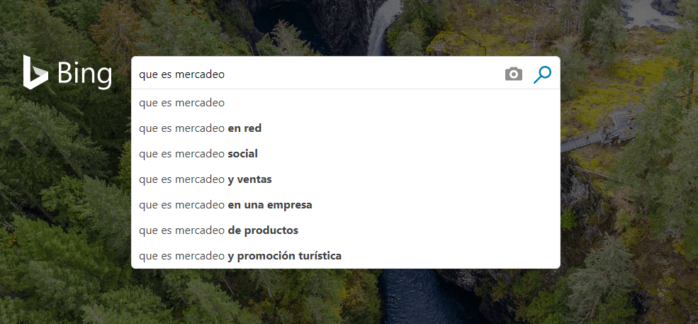 buscadores Bing