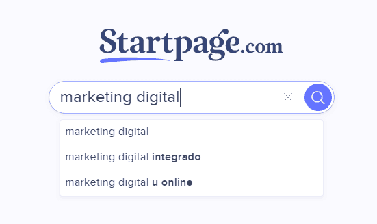 buscadores startpage