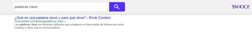 buscadores Yahoo